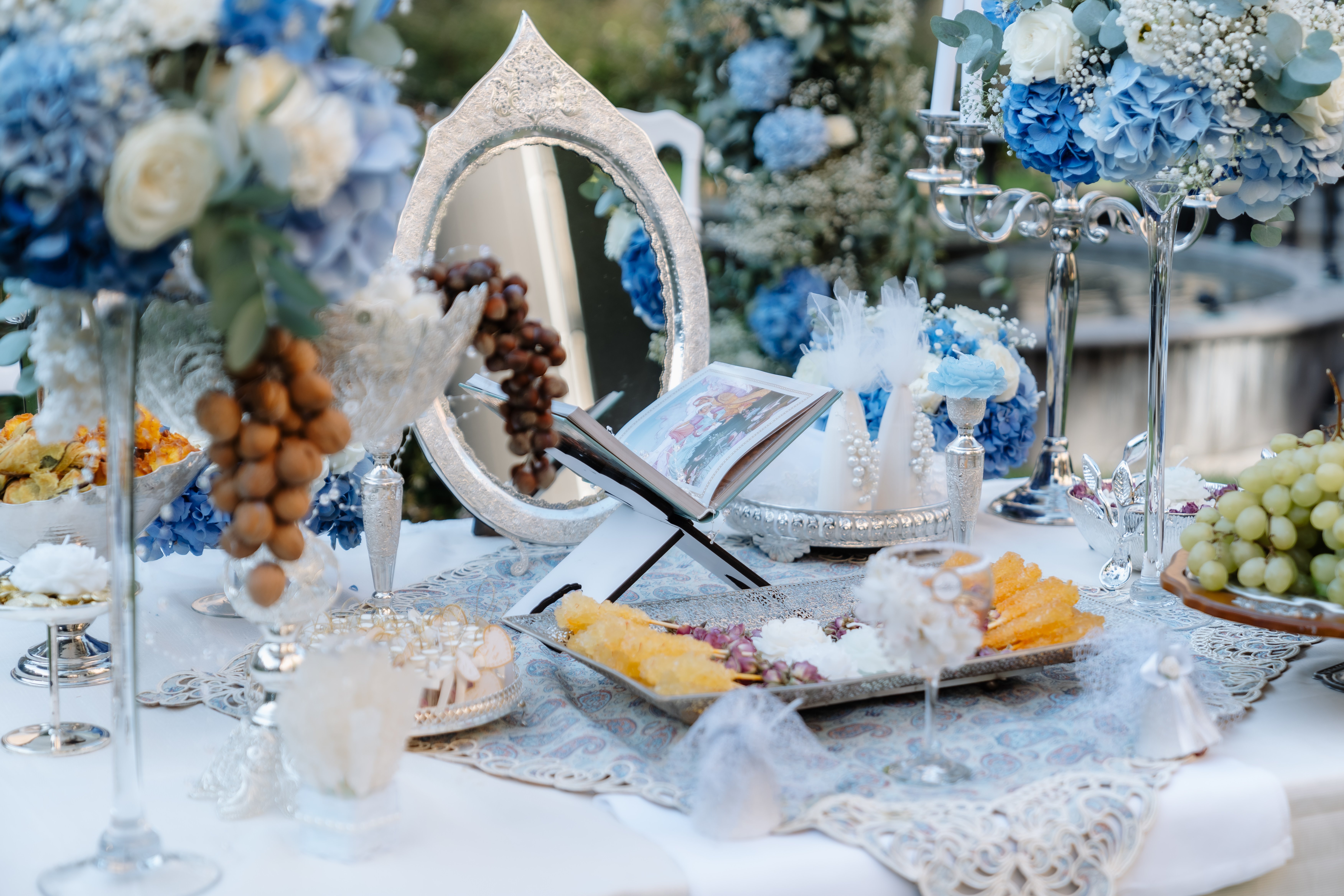 Sofreh Table Aghd Ceremony