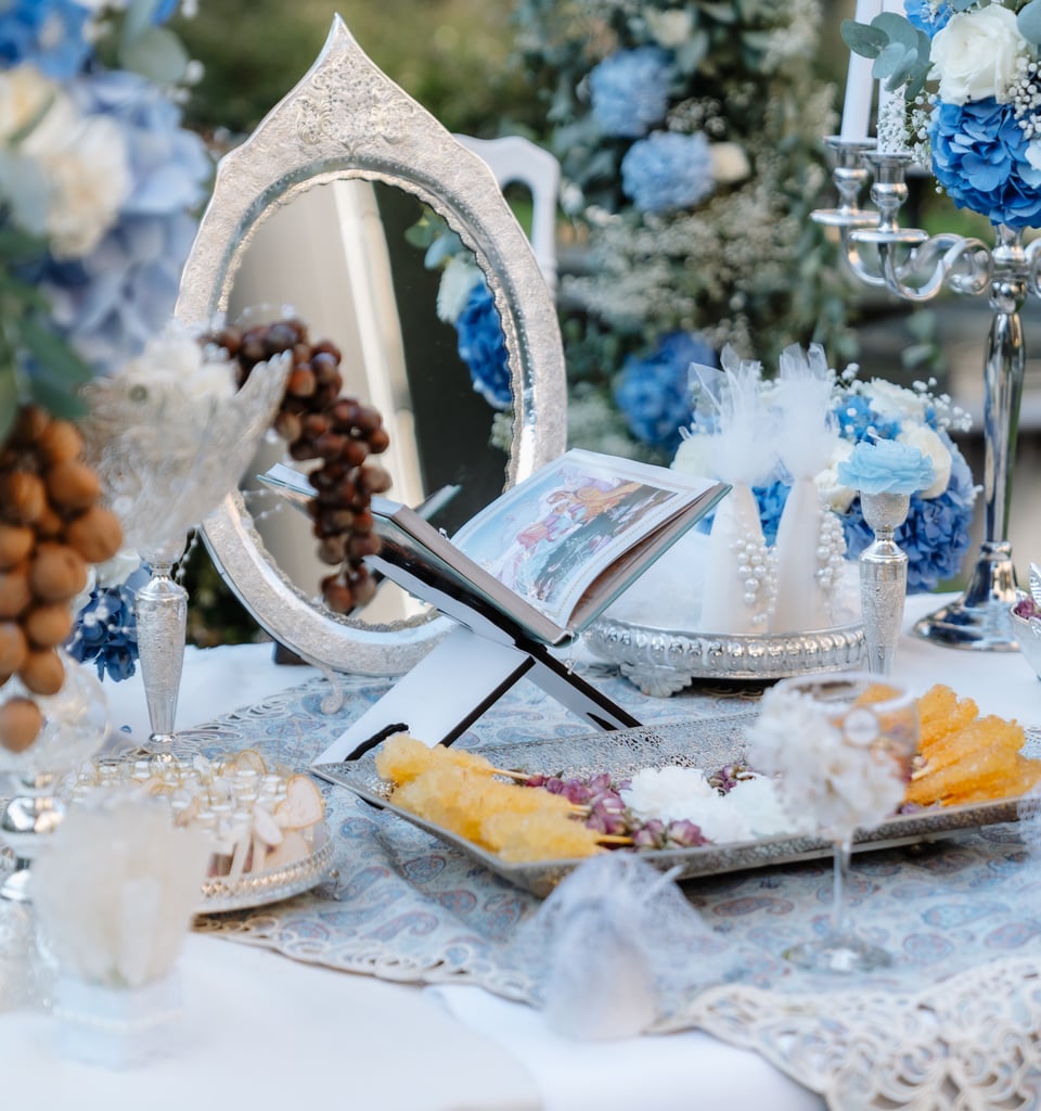 Sofreh Table Aghd Ceremony